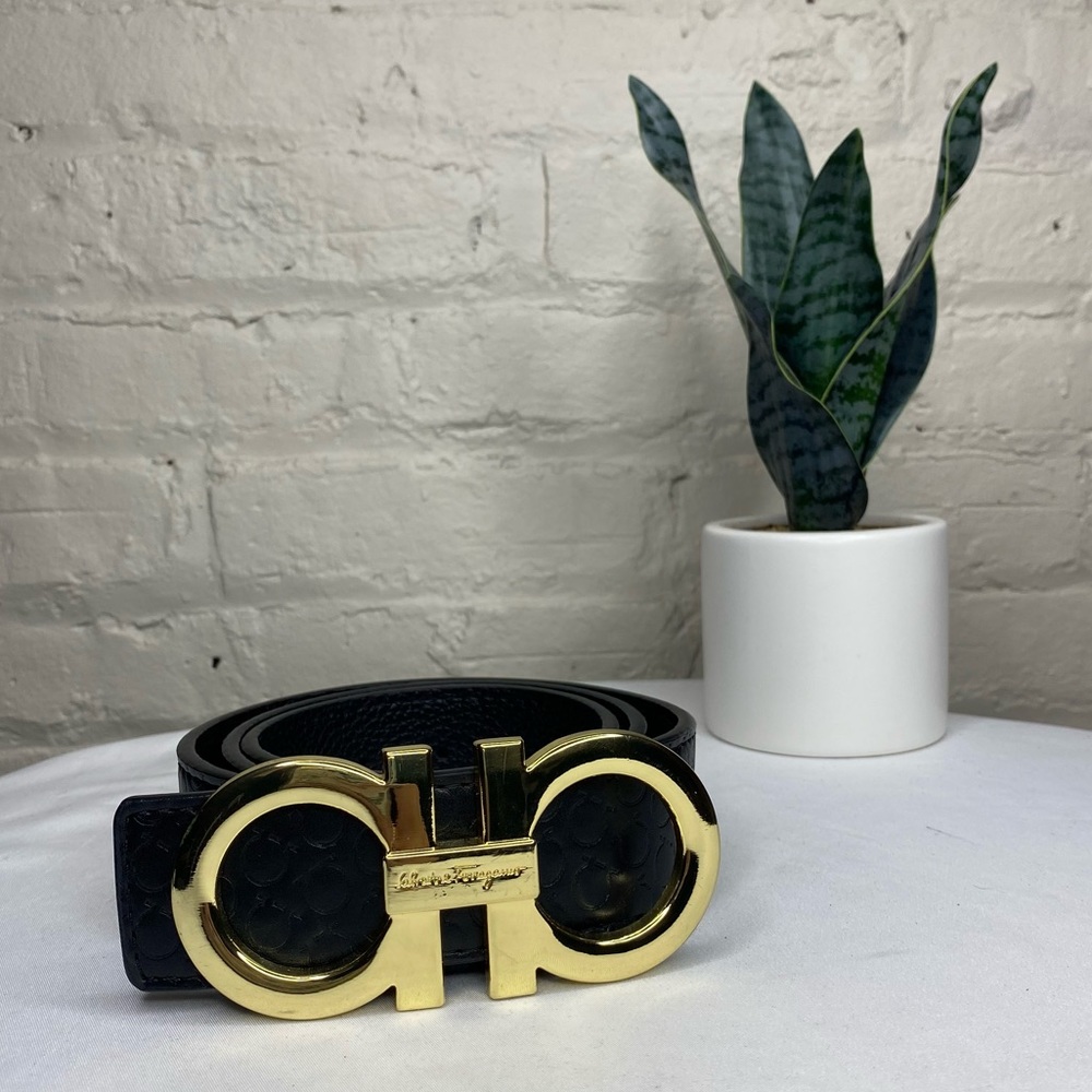 Salvatore Ferragamo Reversible Belt Size 44